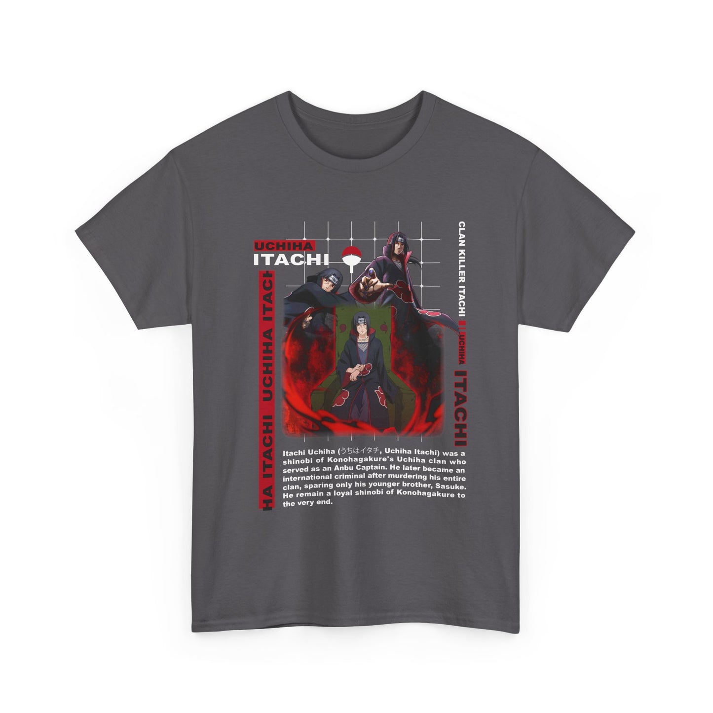 Itachi Uchiha Graphic T-Shirt | Naruto Anime Fan Apparel