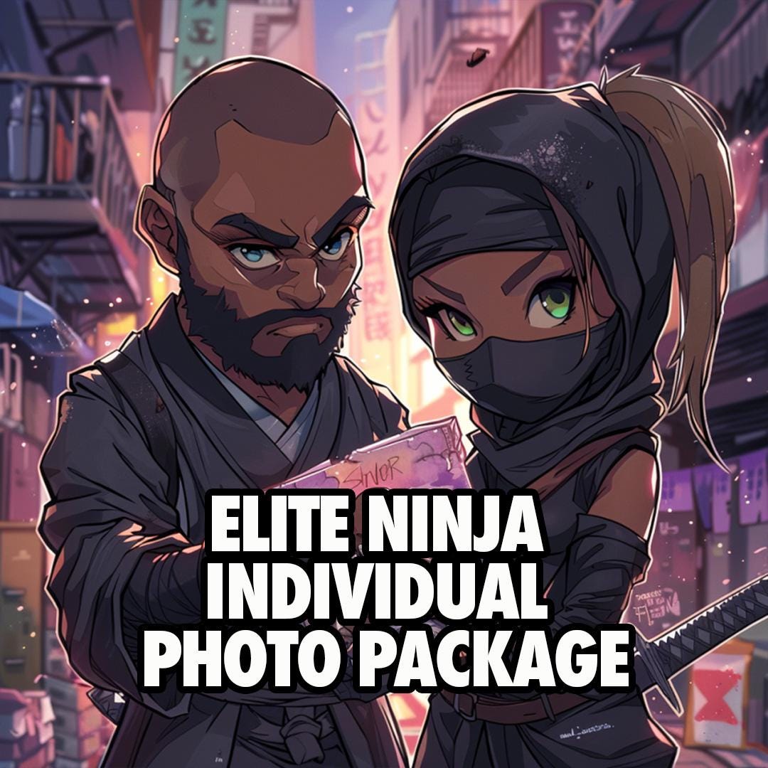 Elite Ninja Individual Photo Package 4 Digital Poses
